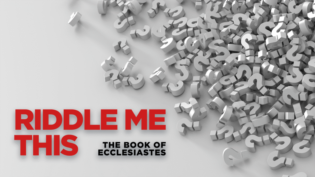 Riddle Me This | Part 7